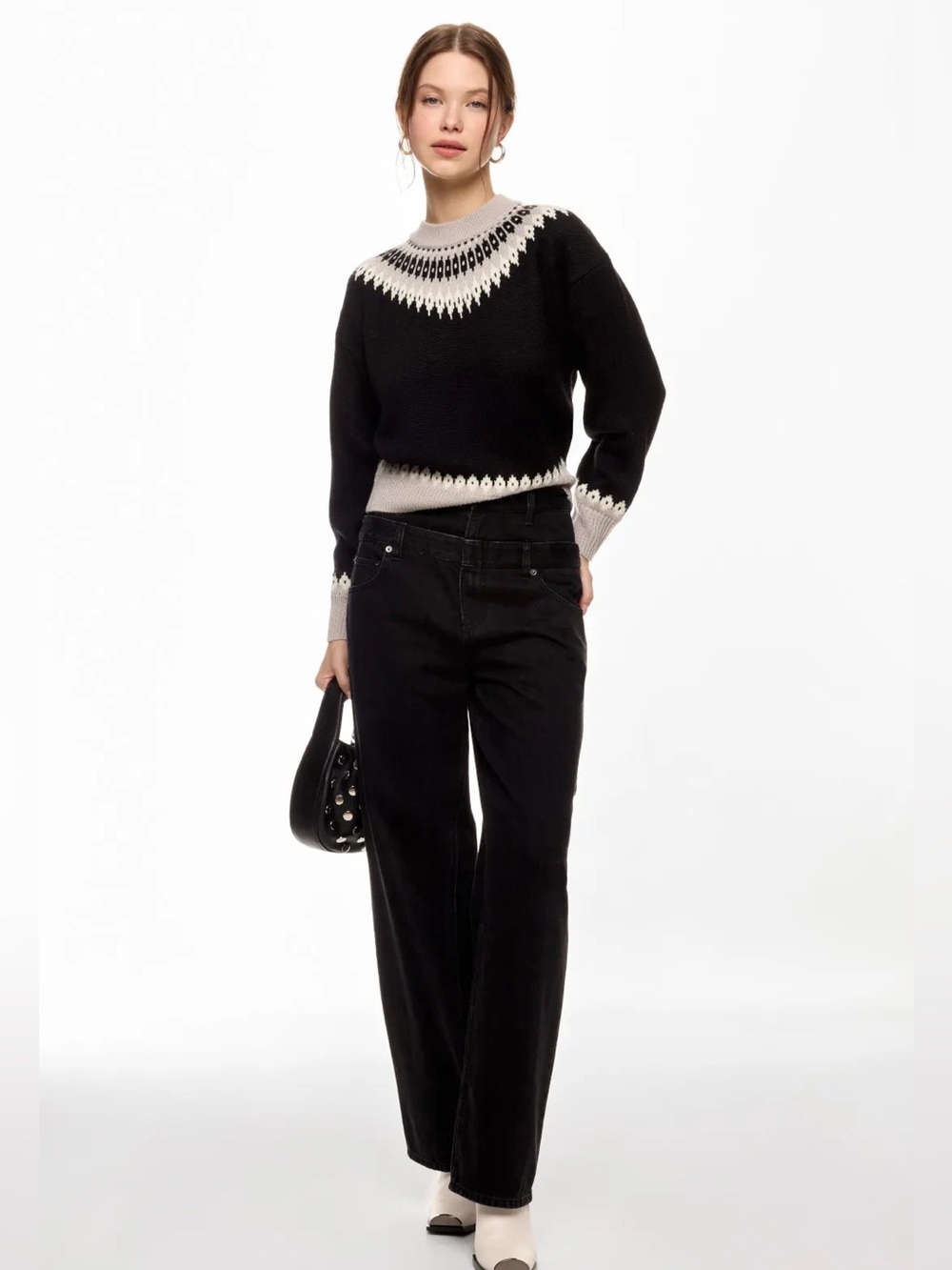 Ronny Kobo Fair Isle Sweater